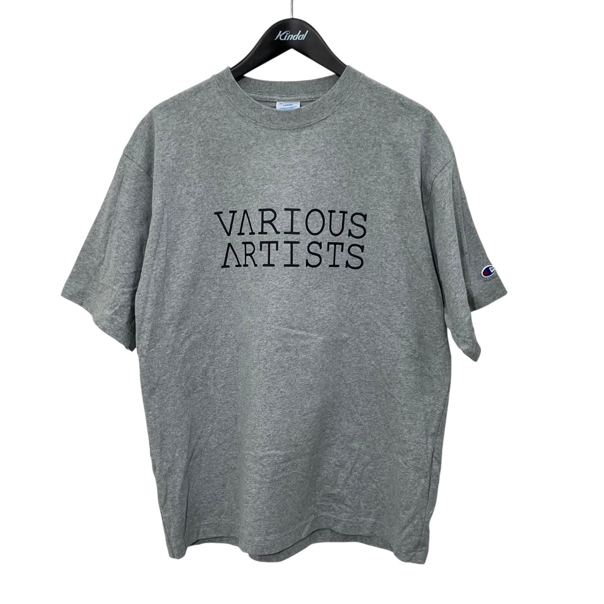 VARIOUS ARTISTS×Champion 半袖TシャツC8-Z358 C8-Z358 グレー サイズ