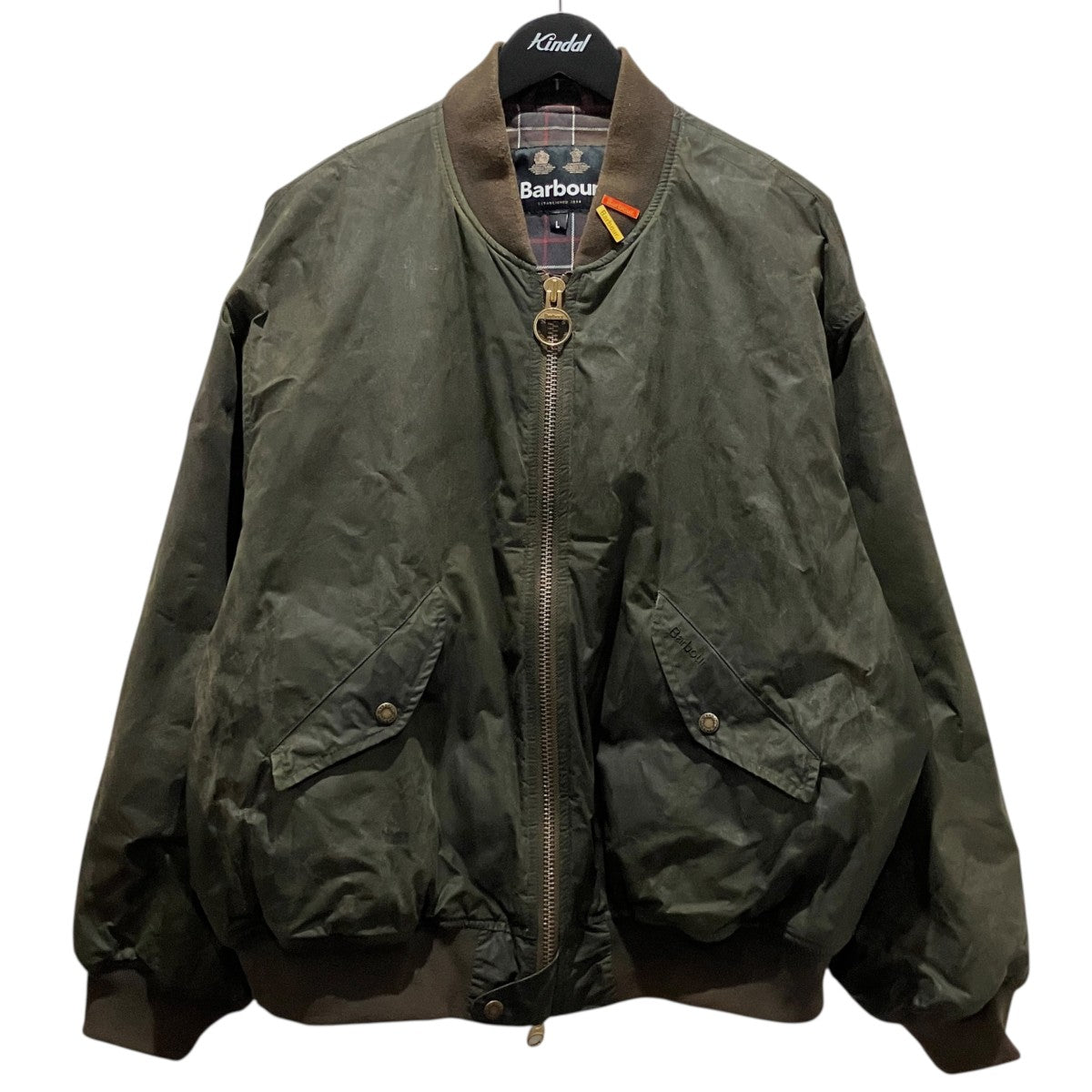 Barbour(バーブァー) 【JBS FLIGHT JACKET】オイルドフライト