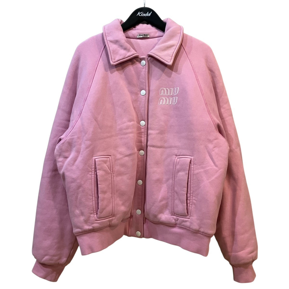 MIU MIU(ミュウミュウ) スウェットジャケットMJL780 MJL780 ピンク 