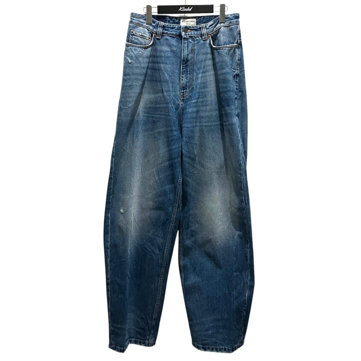 BALENCIAGA(バレンシアガ) 【PULL-UP TROUSERS】デニムパンツ704282