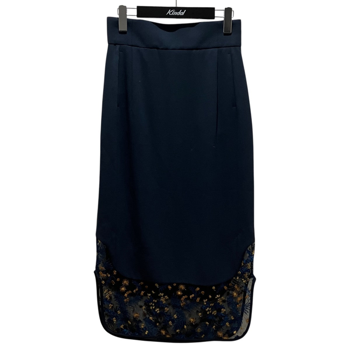 mame kurogouchi(マメクロゴウチ) 【Pediciel Lace A-line Skirt】A
