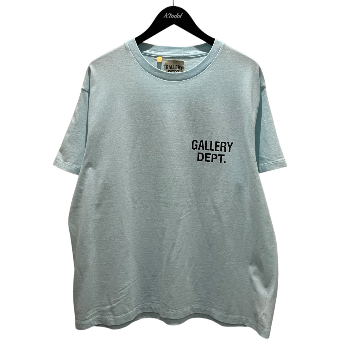 GALLERY DEPT(ギャラリー デプト) バックプリントTシャツ スカイブルー