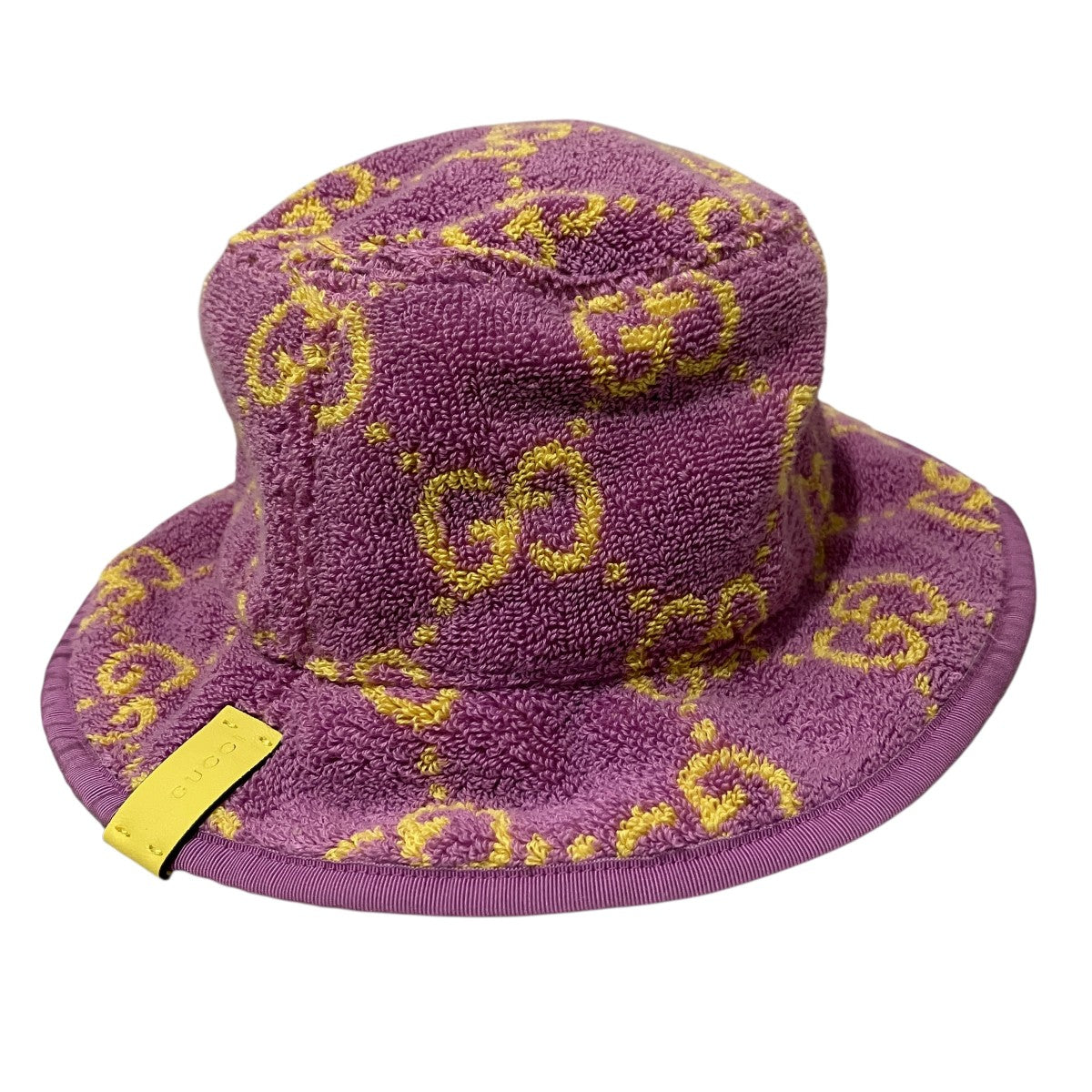 GUCCI(グッチ) パイル地バケットハット782385 782385 パープル