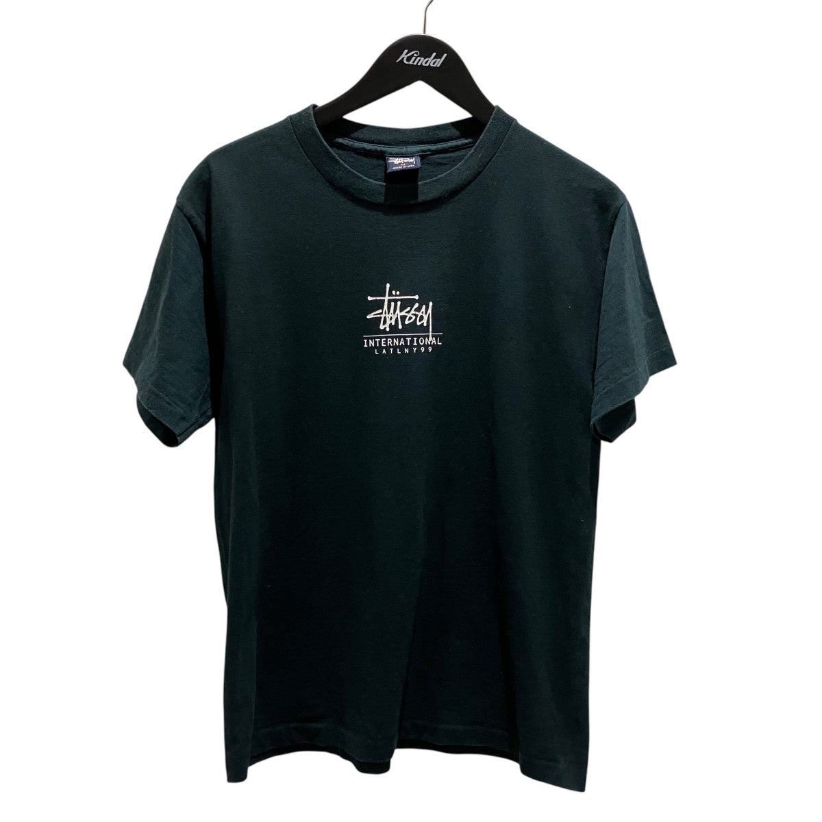 stussy(ステューシー) 90s【LATLNY 1999】半袖Tシャツ ブラック サイズ