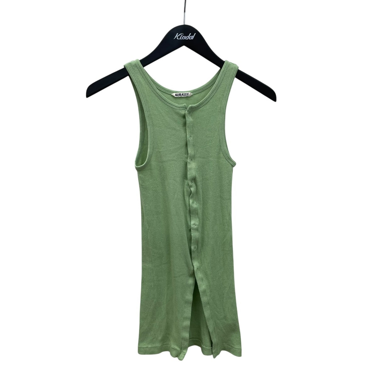 AURAL ORGANIC SOFT RIB TANKタンクトップA24ST04OT