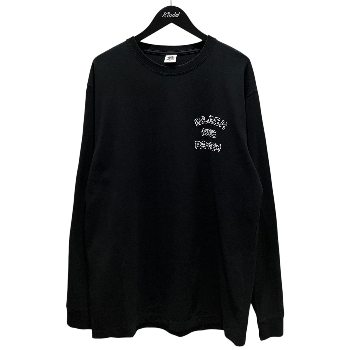 THE BLACK EYE PATCH(ブラックアイパッチ) 長袖Tシャツ ブラック