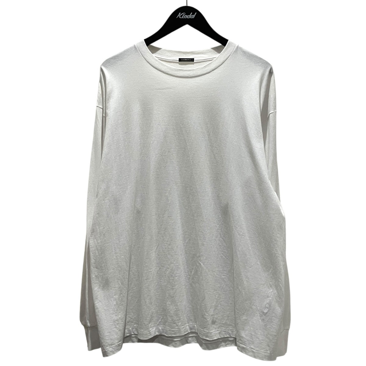 COMOLI(コモリ) 26SSコットンジャージ長袖TシャツD01-05012 D01-05012