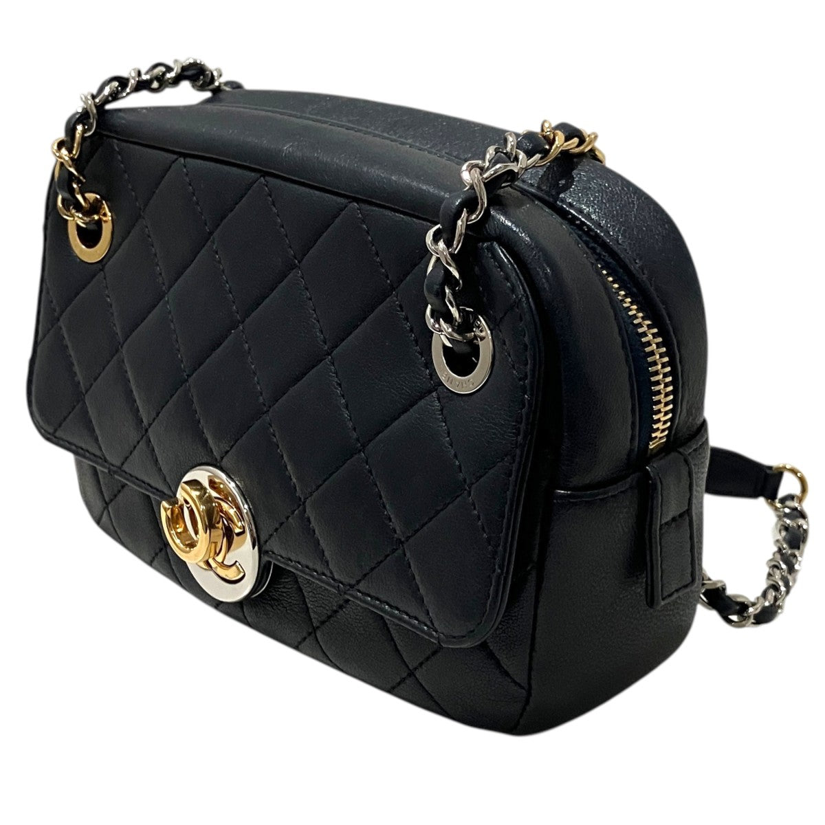 CHANEL(シャネル) 【ターン＆ロック マトラッセ】チェーンショルダー