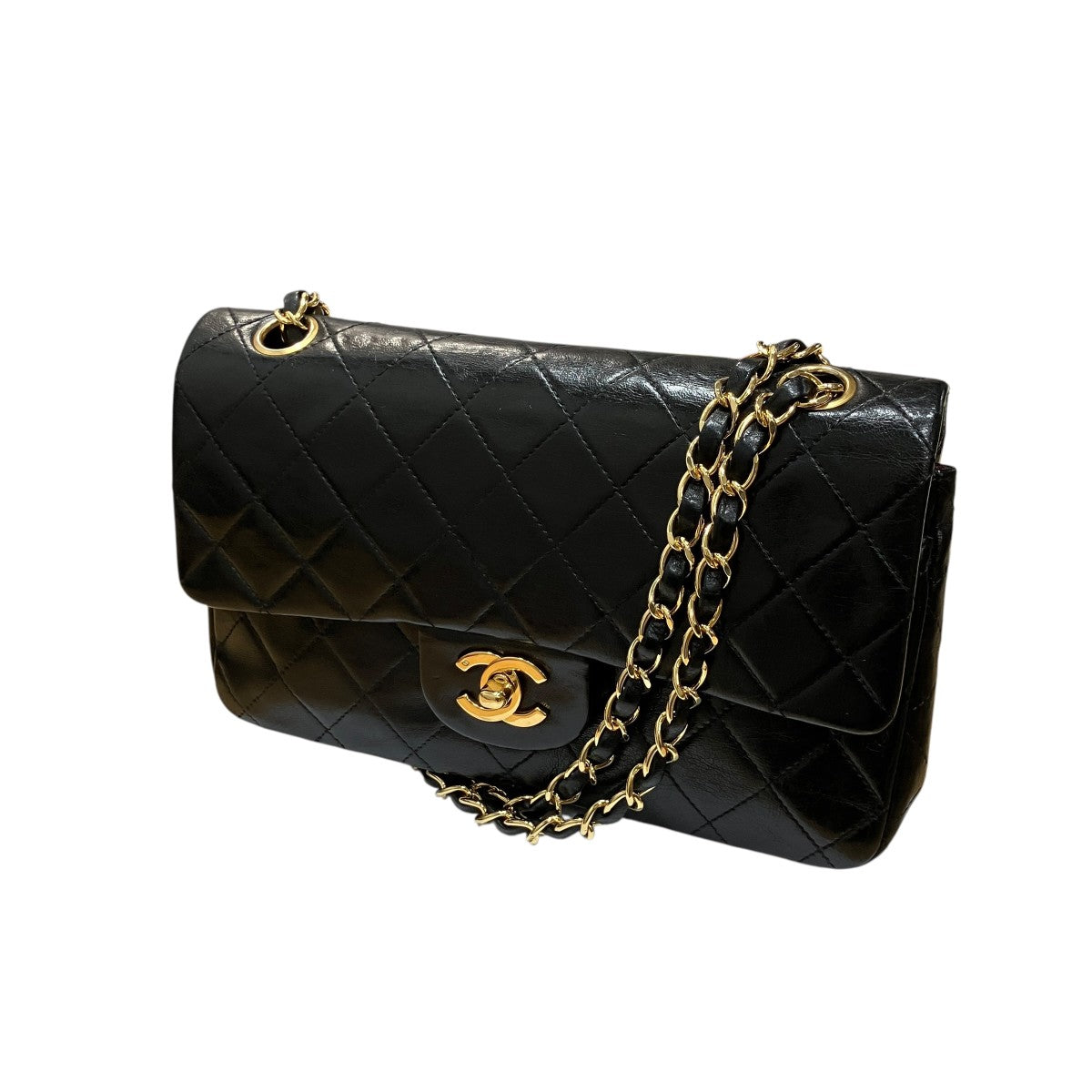 CHANEL(シャネル) ダブルフラップチェーンショルダーバッグ 1215