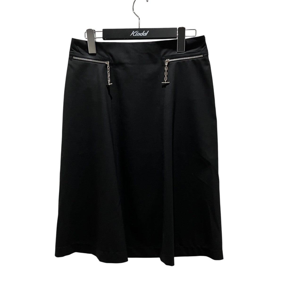 HERMES(エルメス) シェーヌダンクルスカート16-7301 16-7301 ブラック