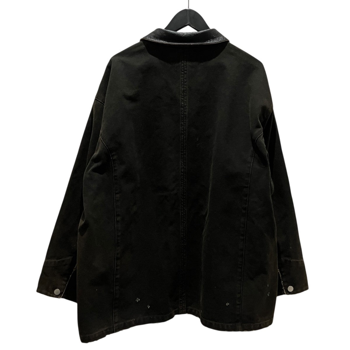 【WISM別注 DUCK COVERALL JACKET】ダメージ加工カバーオールACW-08