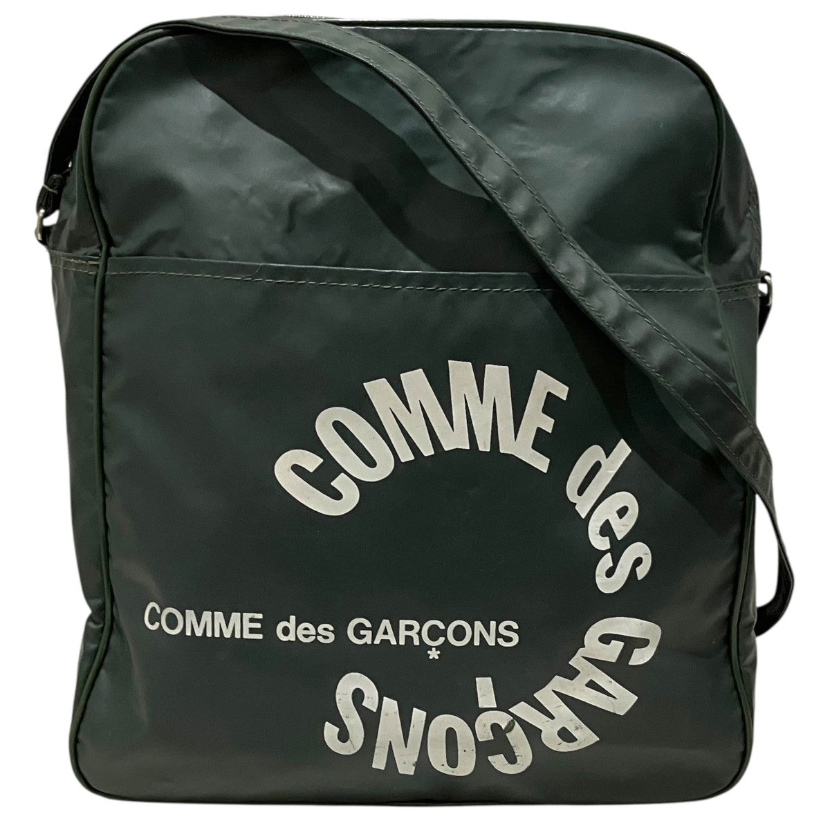 COMME des GARCONS(コムデギャルソン) PVCショルダーバッグ グリーン