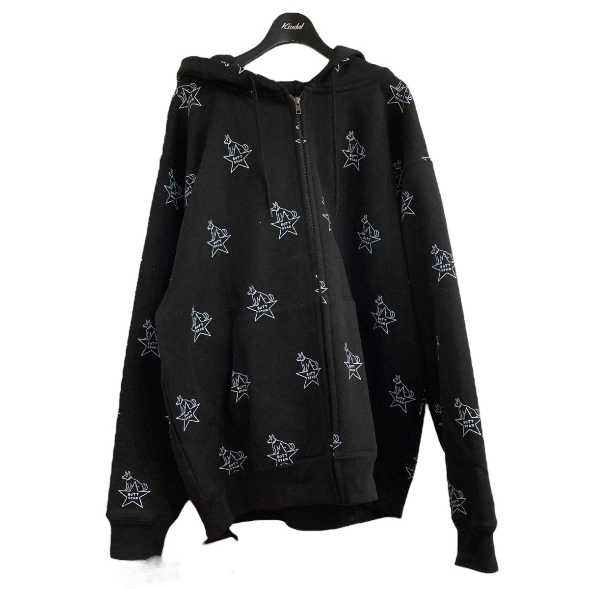 BoTT(ボット) 「BOTT STAR Zip-Up Hoodie」 総柄パーカー 231BoTT22 ...