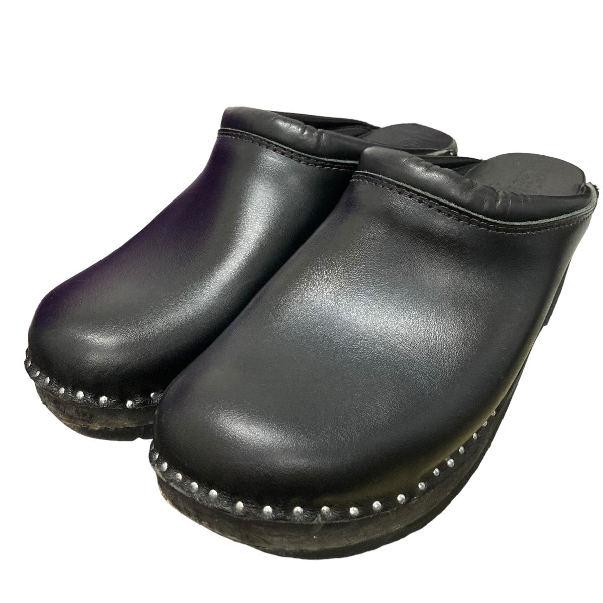 Troentorp(トロエントープ) 「Swedish Clog」レザーサボンサンダル ...