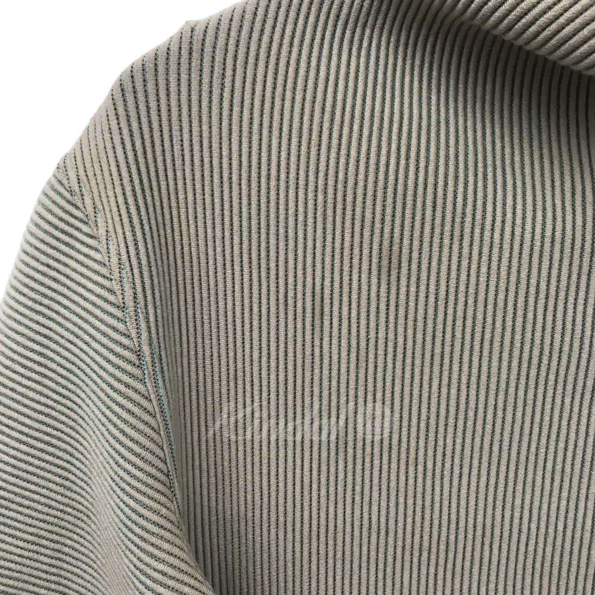 プリーツニットTシャツ