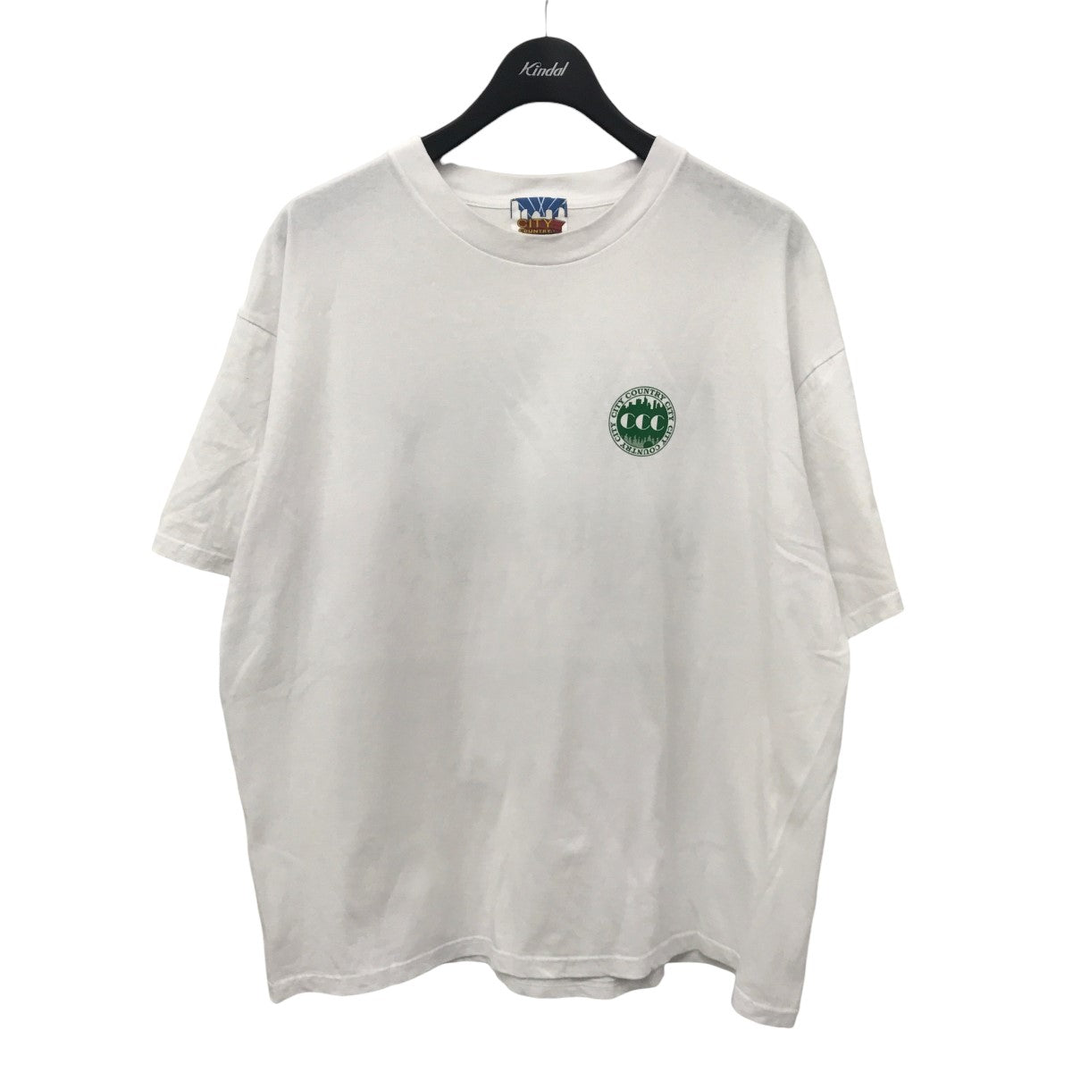 Cotton T-shirt CCC Records プリントTシャツ CCC-235T001