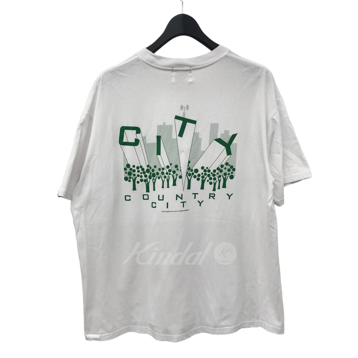 Cotton T-shirt CCC Records プリントTシャツ CCC-235T001
