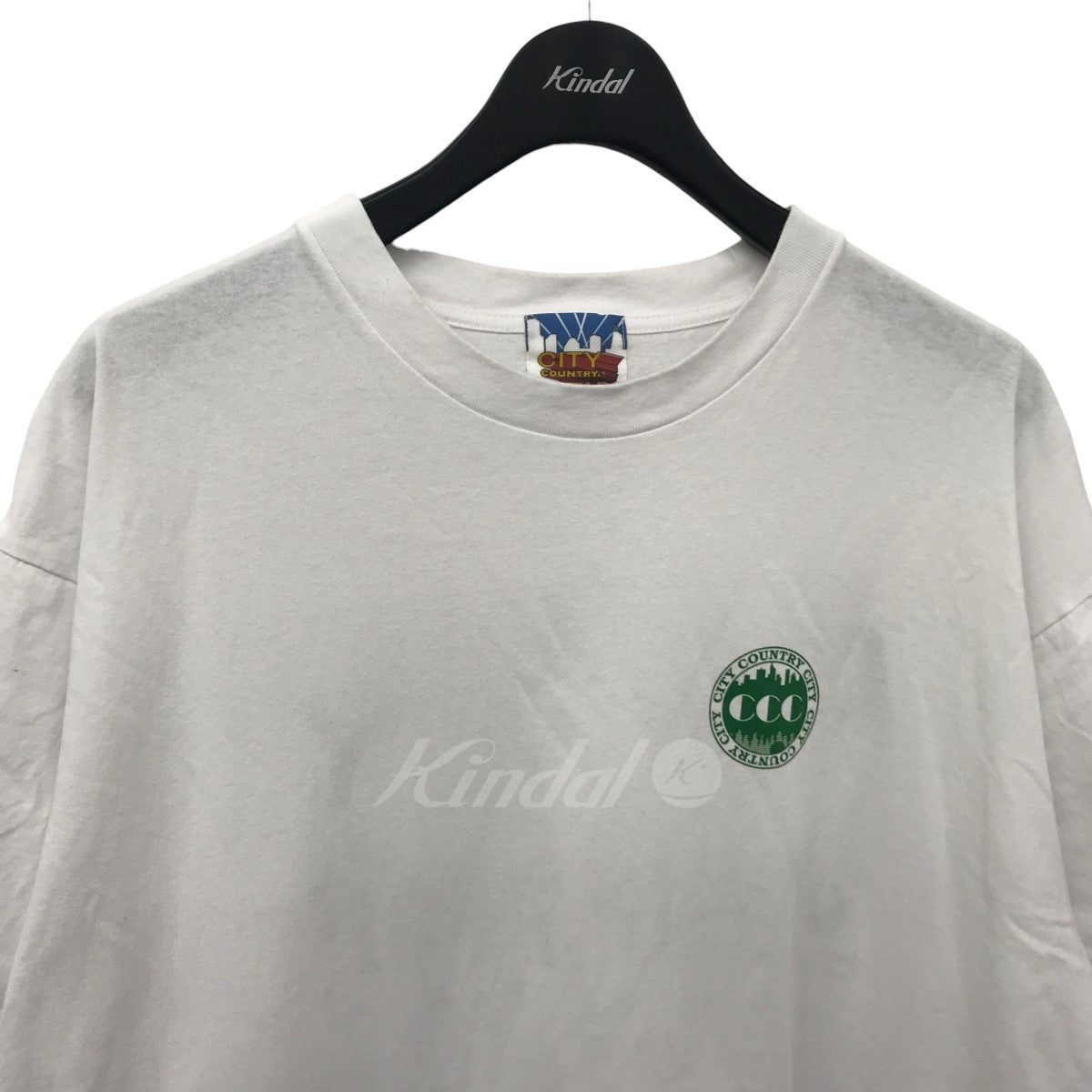 Cotton T-shirt CCC Records プリントTシャツ CCC-235T001