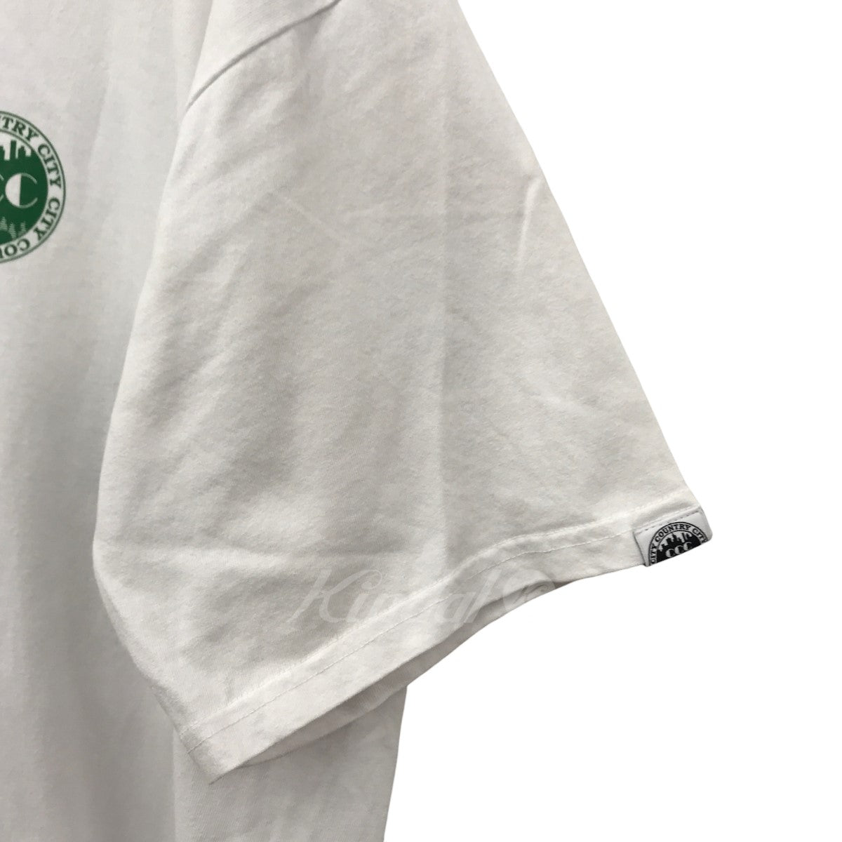 Cotton T-shirt CCC Records プリントTシャツ CCC-235T001