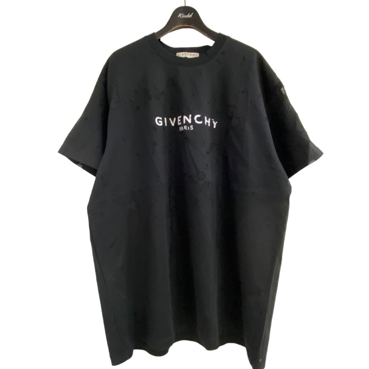 GIVENCHY(ジバンシィ) デストロイ加工Tシャツ BM70RV3Y41 ブラック ...