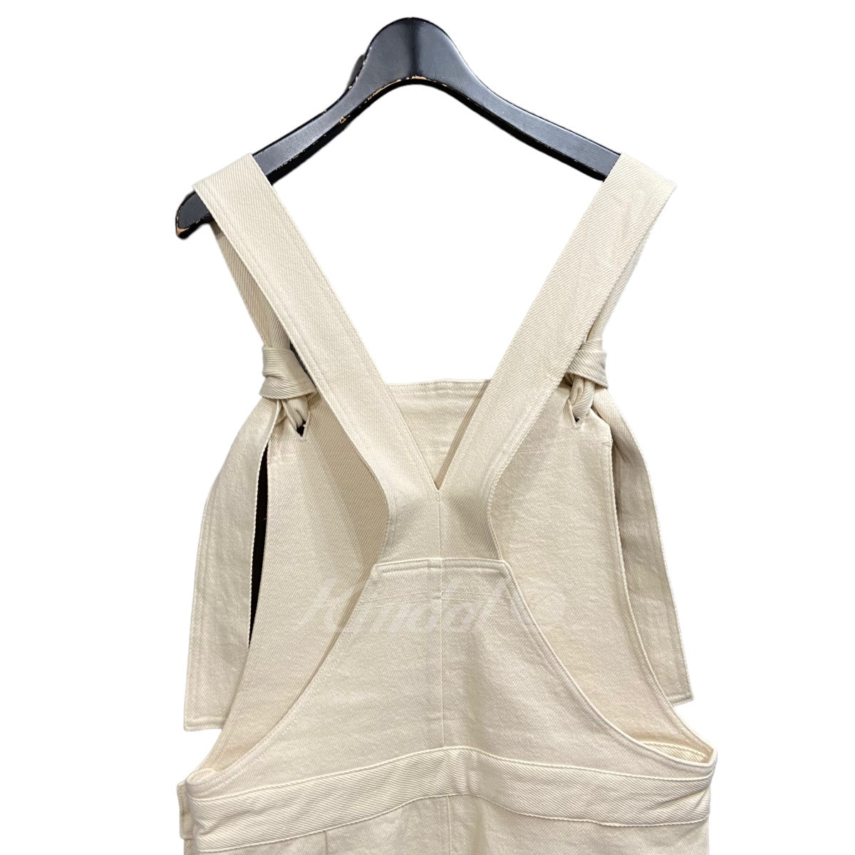 「Wide Shoulder Jumper Skirt」サロペットワンピース