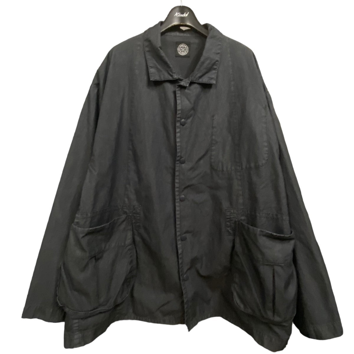 Porter Classic(ポータークラシック) 「 POPLIN MIL-SHIRT JACKET」後染めシャツジャケット ブラック サイズ  12｜【公式】カインドオルオンライン ブランド古着・中古通販【kindal】