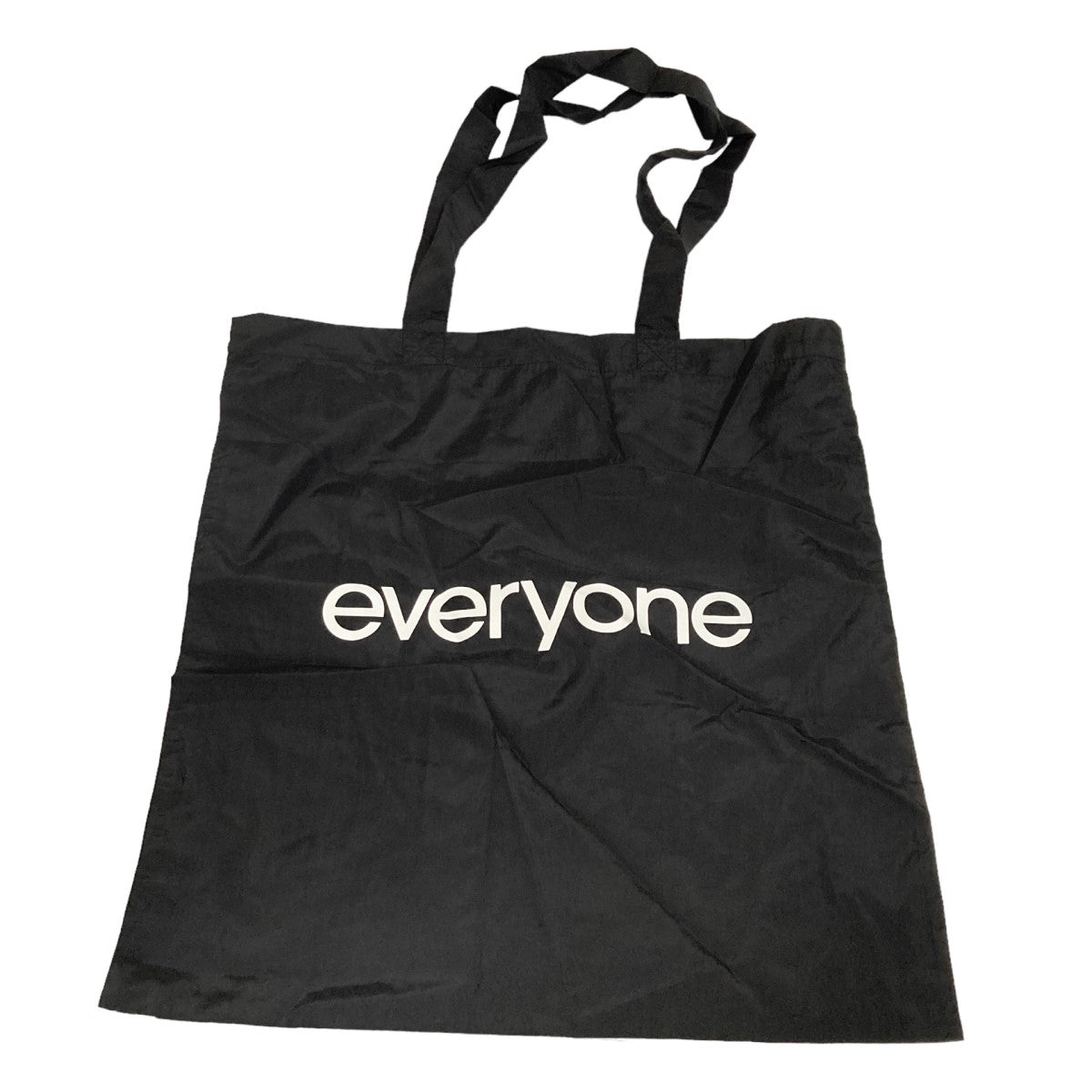 everyone(エブリワン) nylon logo tote bag トートバッグ ブラック サイズ 13｜【公式】カインドオルオンライン  ブランド古着・中古通販【kindal】