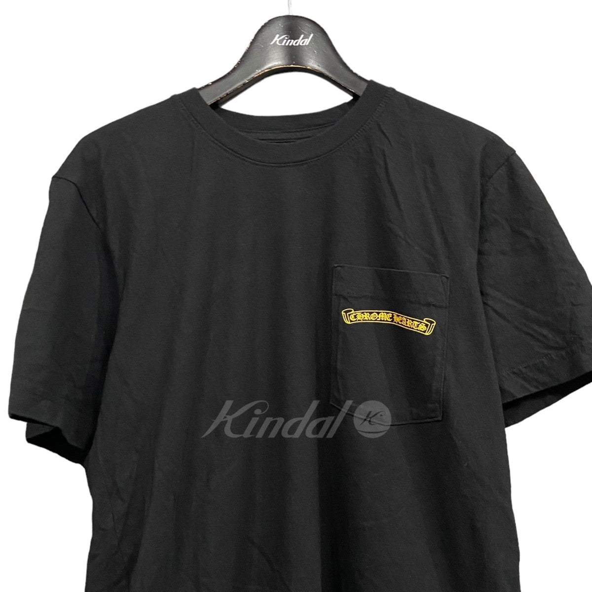 CHROME HEARTS(クロムハーツ) 「YELLOW CH PLUS TEE」ポケットTシャツ ブラック サイズ  12｜【公式】カインドオルオンライン ブランド古着・中古通販【kindal】