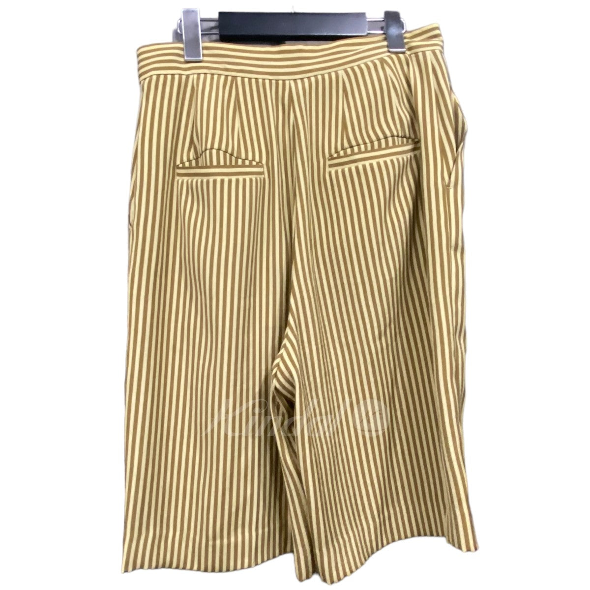 ロクビューティアンドユースの19SS 「STRIPE SHORT PANTS」ポリエステルストライプショートパンツです。 6(ROKU) BEAUTY&YOUTH ボトムス 古着・中古アイテム