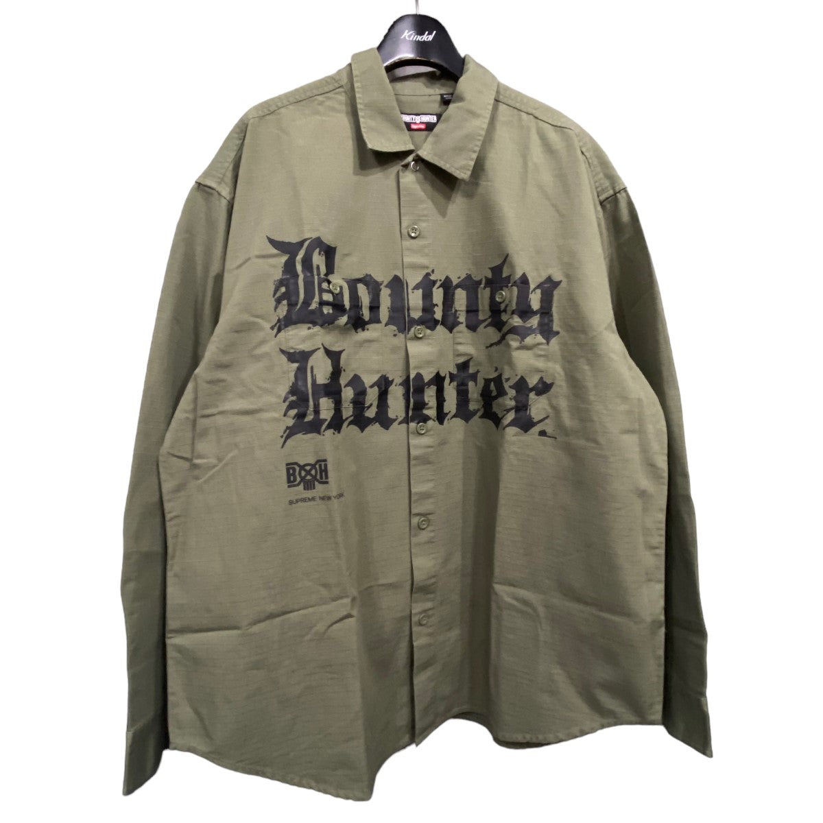 SUPREME(シュプリーム) 「 Bounty Hunter Ripstop Shirt」リップストップシャツ カーキ サイズ  12｜【公式】カインドオルオンライン ブランド古着・中古通販【kindal】