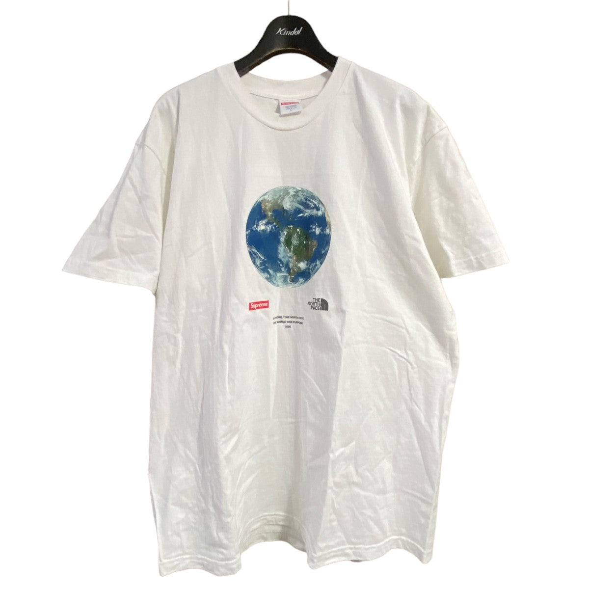 SUPREME × THE NORTH FACE 「One World Tee」Tシャツ ホワイト サイズ 12｜【公式】カインドオルオンライン  ブランド古着・中古通販【kindal】