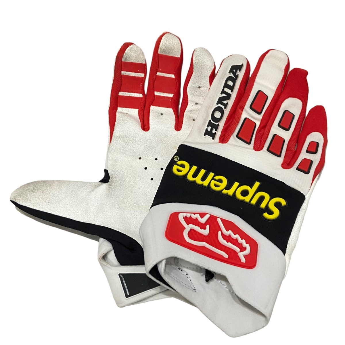 SUPREME×HONDA 「Fox Racing Gloves」レーシンググローブ ホワイト サイズ 12｜【公式】カインドオルオンライン  ブランド古着・中古通販【kindal】