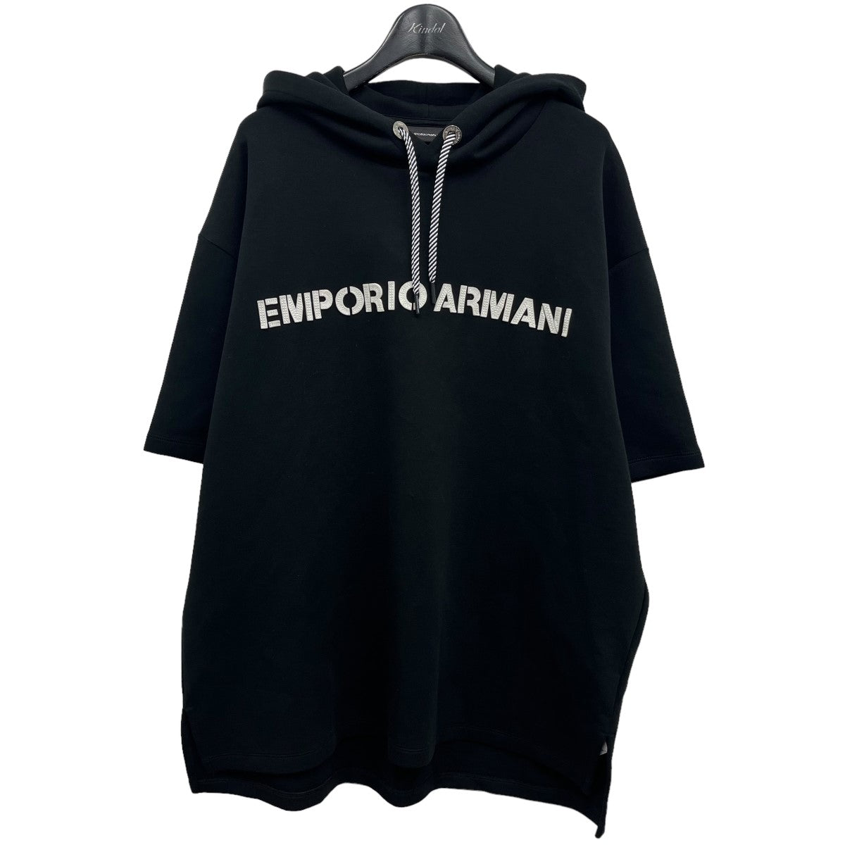 EMPORIO ARMANI(エンポリオアルマーニ) フーデッドロゴハーフ ...