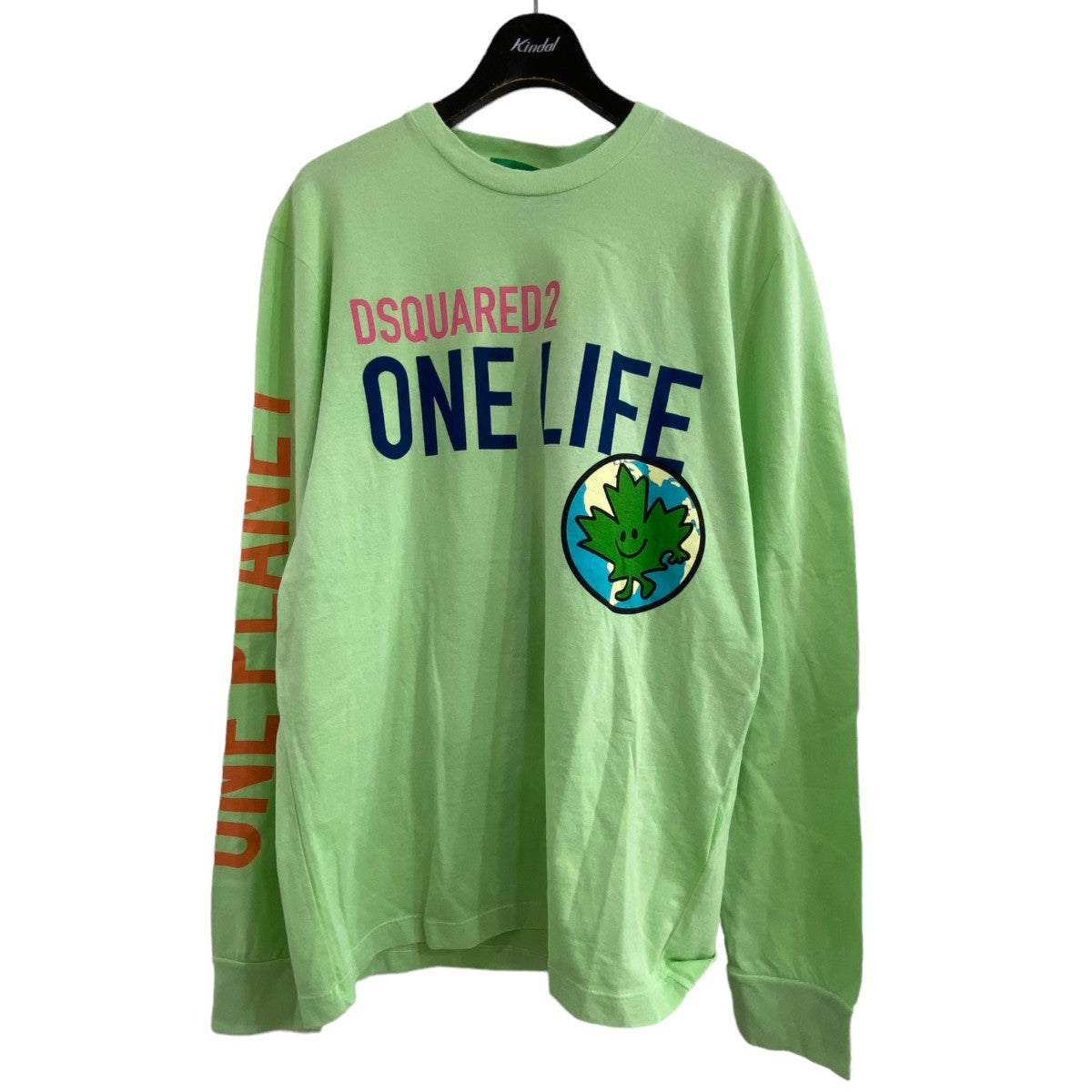 DSQUARED2(ディースクエアード) ONE LIFE ONE PLANET長袖Tシャツ ...