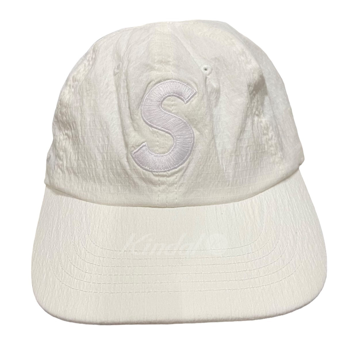 SUPREME(シュプリーム) 23SS 「Cordura Ripstop S-Logo 6-Panel」キャップ ホワイト サイズ  12｜【公式】カインドオルオンライン ブランド古着・中古通販【kindal】