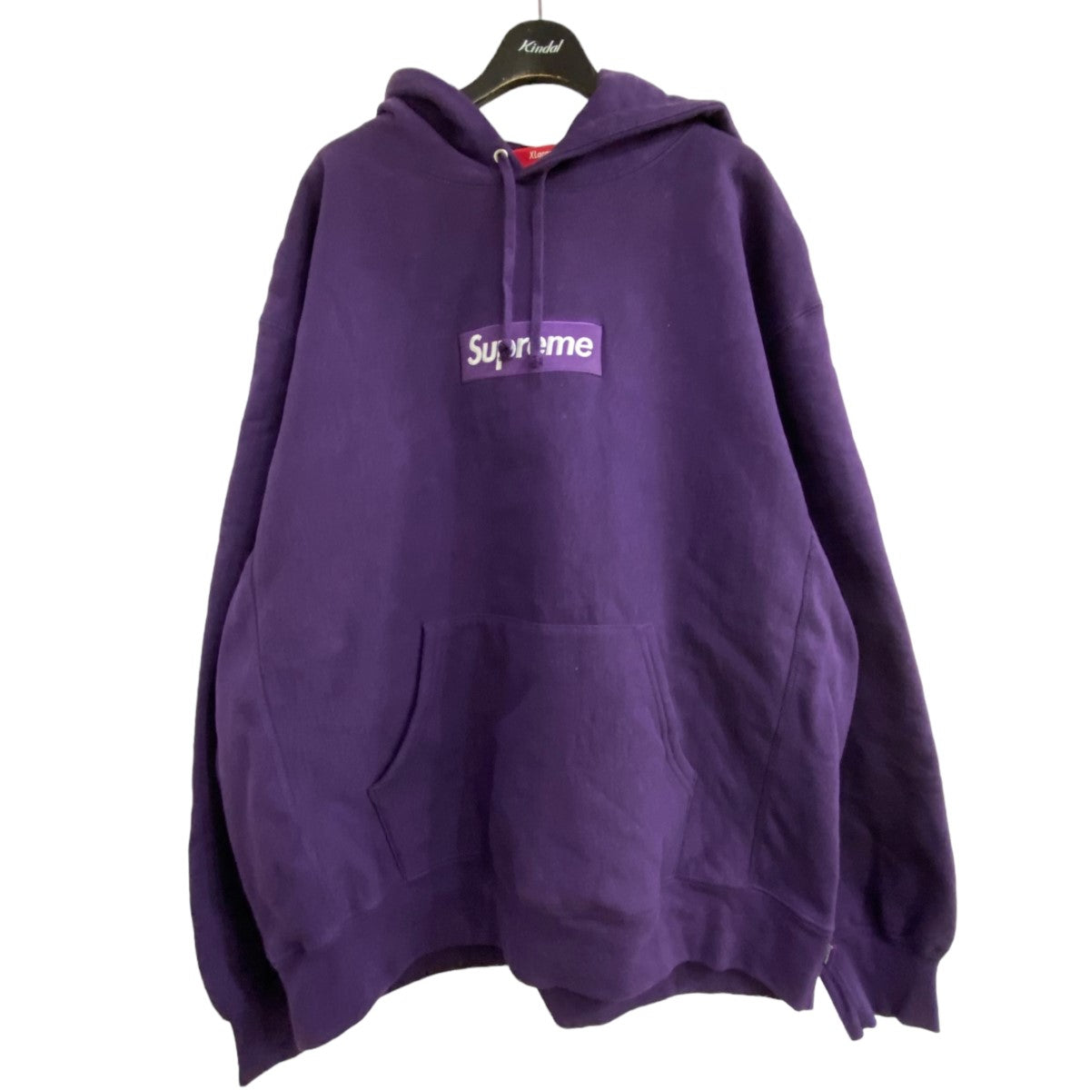 Supsupreme Box Logo Hooded Sweatshirt 紫