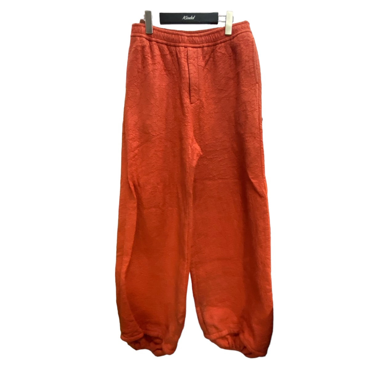 TAAKK(ターク) ｢FAKE LEATHER WIDE PANTS｣ フェイクレザーワークパンツ TA23AW-PT039 オレンジ サイズ  14｜【公式】カインドオルオンライン ブランド古着・中古通販【kindal】