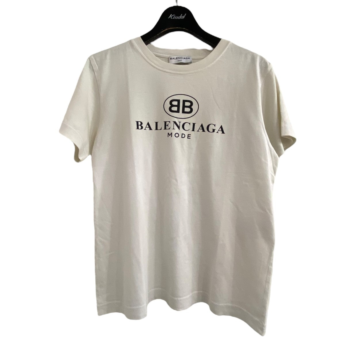 BALENCIAGA(バレンシアガ) ロゴTシャツ504156 504156 ホワイト サイズ L｜【公式】カインドオルオンライン  ブランド古着・中古通販【kindal】