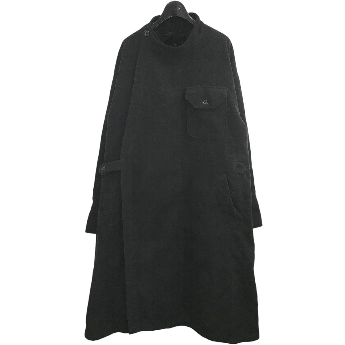 Engineered Garments(エンジニアードガーメンツ) 「MG Coat - Fake Melton」フェイクメルトンコート ブラック  サイズ Free｜【公式】カインドオルオンライン ブランド古着・中古通販【kindal】