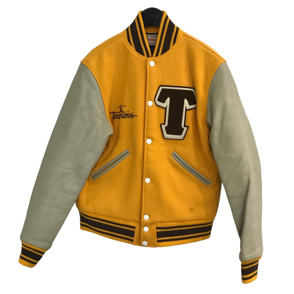 TENDERLOIN(テンダーロイン) 「０３AWT-BASEBALL JKT」スタジャン イエロー サイズ M｜【公式】カインドオルオンライン  ブランド古着・中古通販【kindal】