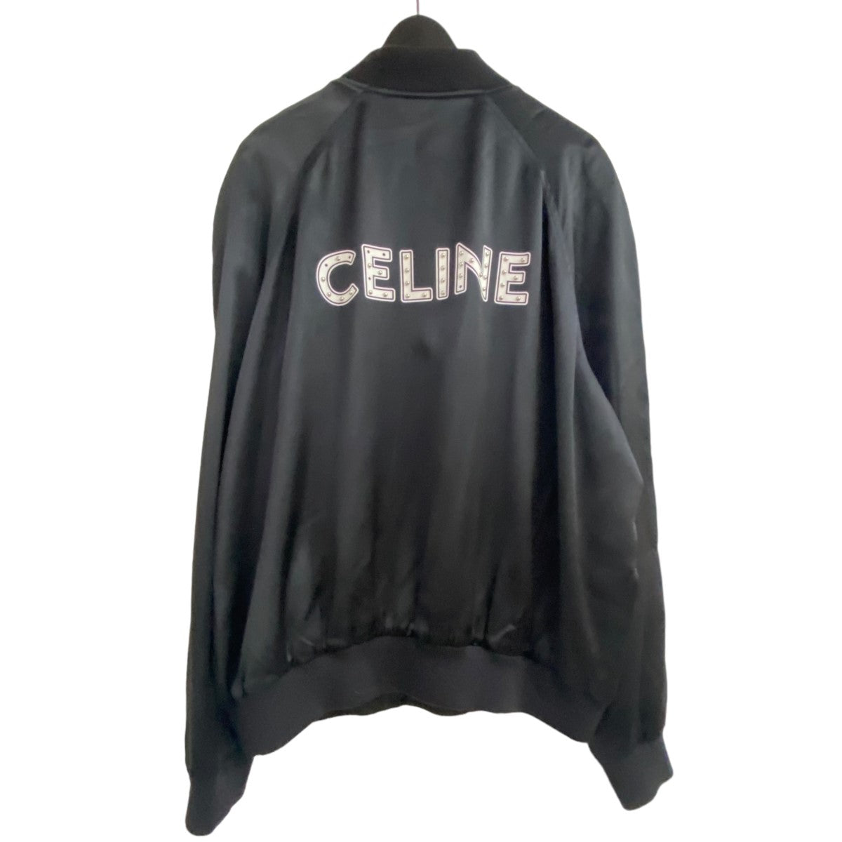 CELINE(セリーヌ) 21SSスタッズロゴサテンテディジャケット2V68D851C 2V68D851C ブラック サイズ  17｜【公式】カインドオルオンライン ブランド古着・中古通販【kindal】