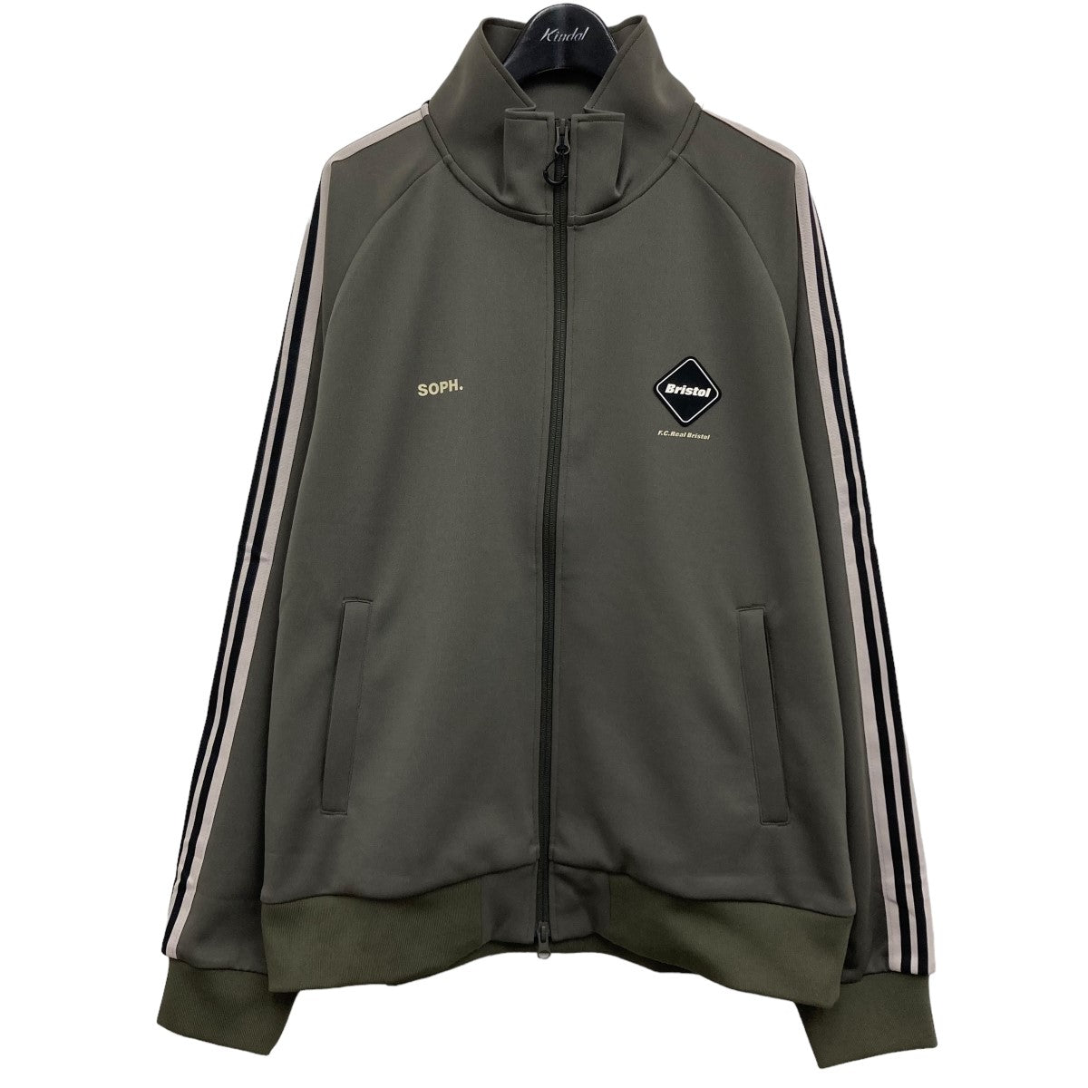 F．C．R．B．(エフシーアールビー) 2024SS トラックジャケット FCRB-240012 TRAINING TRACK JACKET グリーン  サイズ XL｜【公式】カインドオルオンライン ブランド古着・中古通販【kindal】