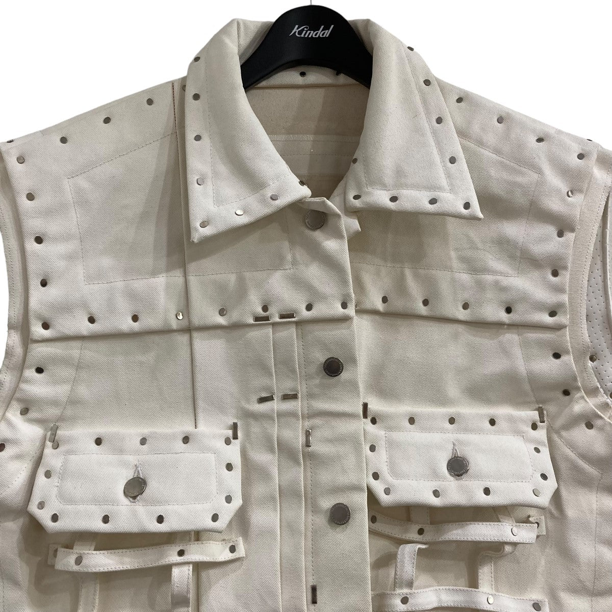 TAKAHIROMIYASHITA TheSoloIst. 21SS「sleeveless dystopia work」コーティングベストsj.0004 古着・中古-2枚目のアイテム画像