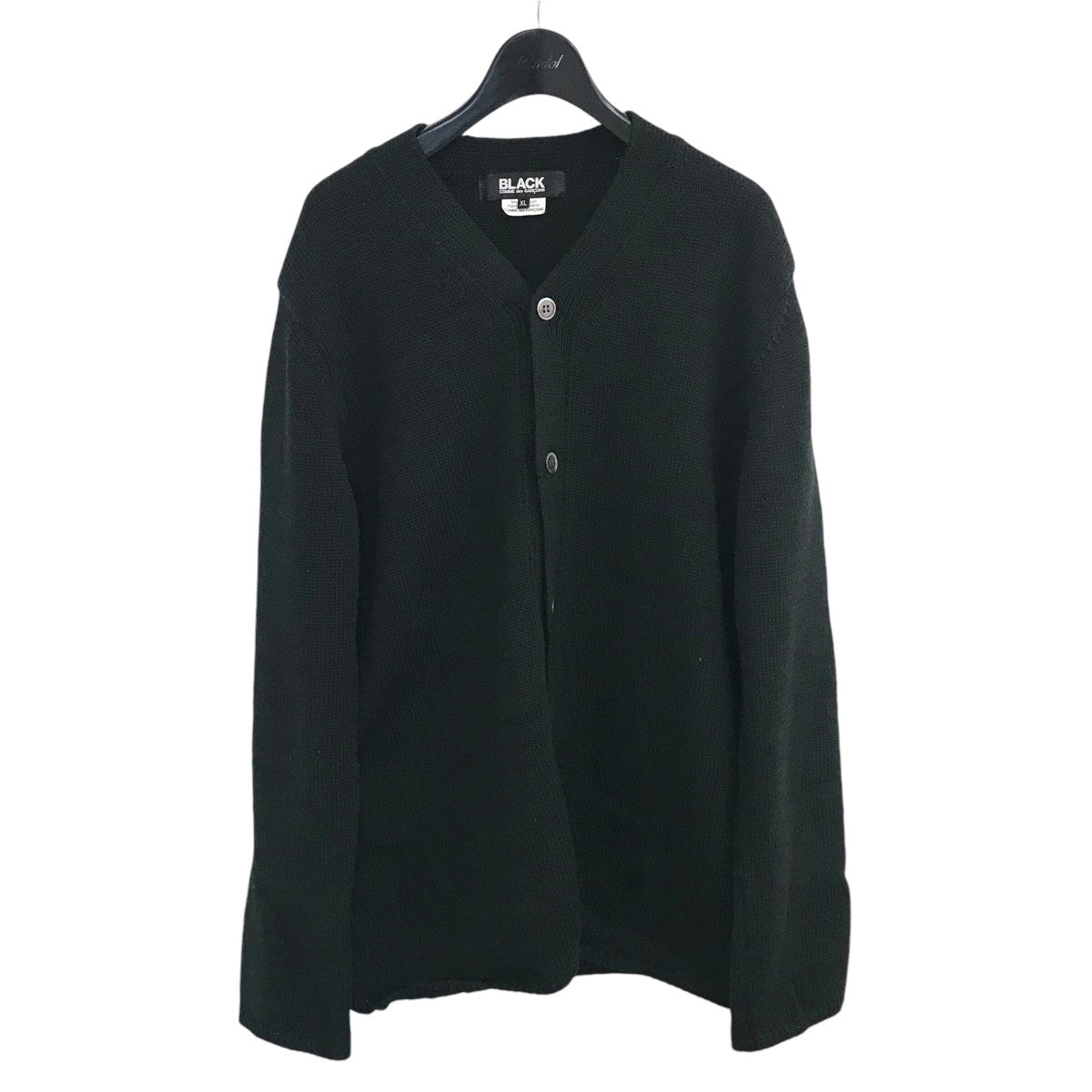 BLACK COMME des GARCONS(ブラックコムデギャルソン) 22SSニットカーディガン1I N001 1I N001 ブラック サイズ  XL｜【公式】カインドオルオンライン ブランド古着・中古通販【kindal】