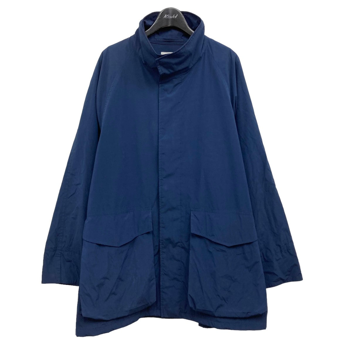 ATON(エイトン) VENTILE SUEDE STAND FIELD COAT ナイロンジャケット 7055505 ネイビー サイズ  04｜【公式】カインドオルオンライン ブランド古着・中古通販【kindal】