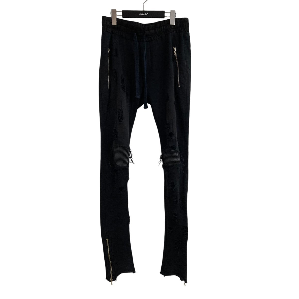 AMIRI(アミリ) ダメージ加工スウェットパンツ81-231-07-120590 ｢MX1 SWEATS｣ 81-231-07-120590  ｢MX1 SWEATS｣ ブラック サイズ XS｜【公式】カインドオルオンライン ブランド古着・中古通販【kindal】