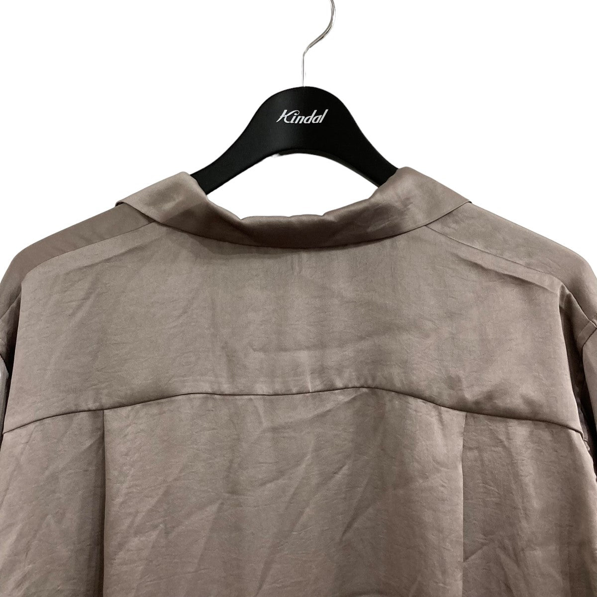 サテンショートスリーブシャツBAL-2094 POLYESTER SATIN SS SHIRT