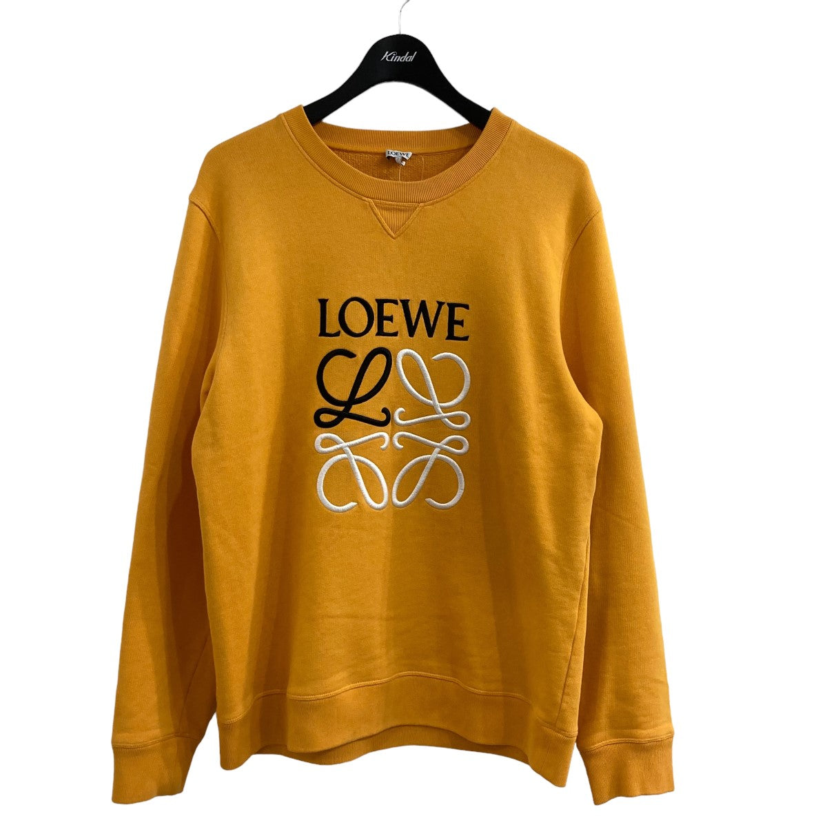 LOEWE(ロエベ) ロゴスウェットトレーナーH526341XA1 H526341XA1 イエロー サイズ XL｜【公式】カインドオルオンライン  ブランド古着・中古通販【kindal】