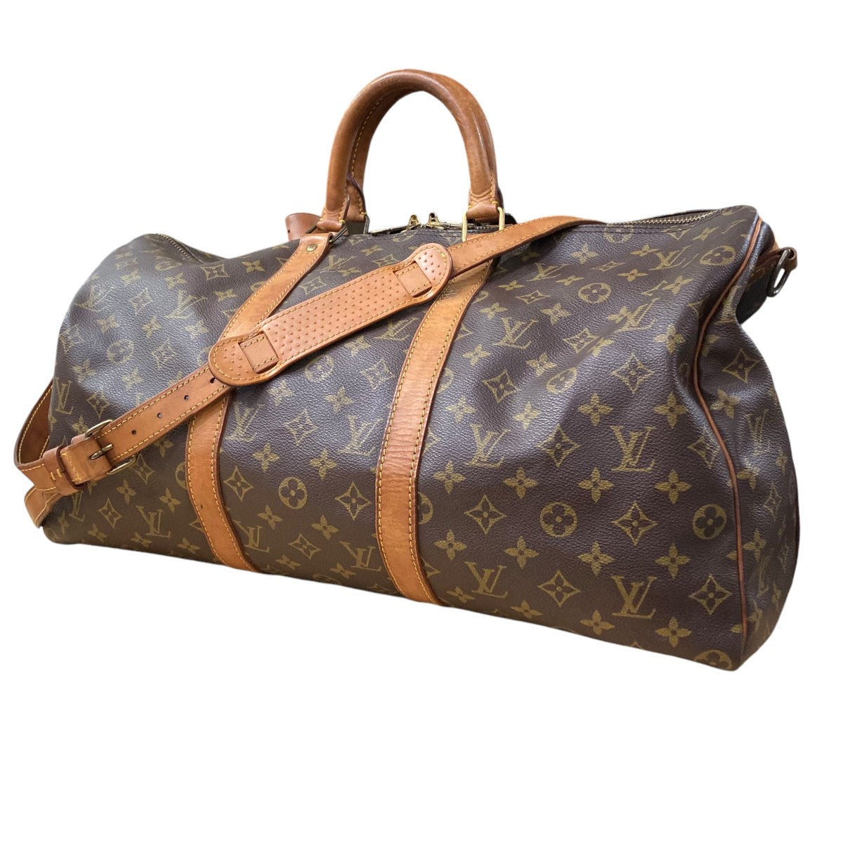 LOUIS VUITTON(ルイヴィトン) キーポル50ボストンバッグM41426 M41426 VI8912  ブラウン｜【公式】カインドオルオンライン ブランド古着・中古通販【kindal】