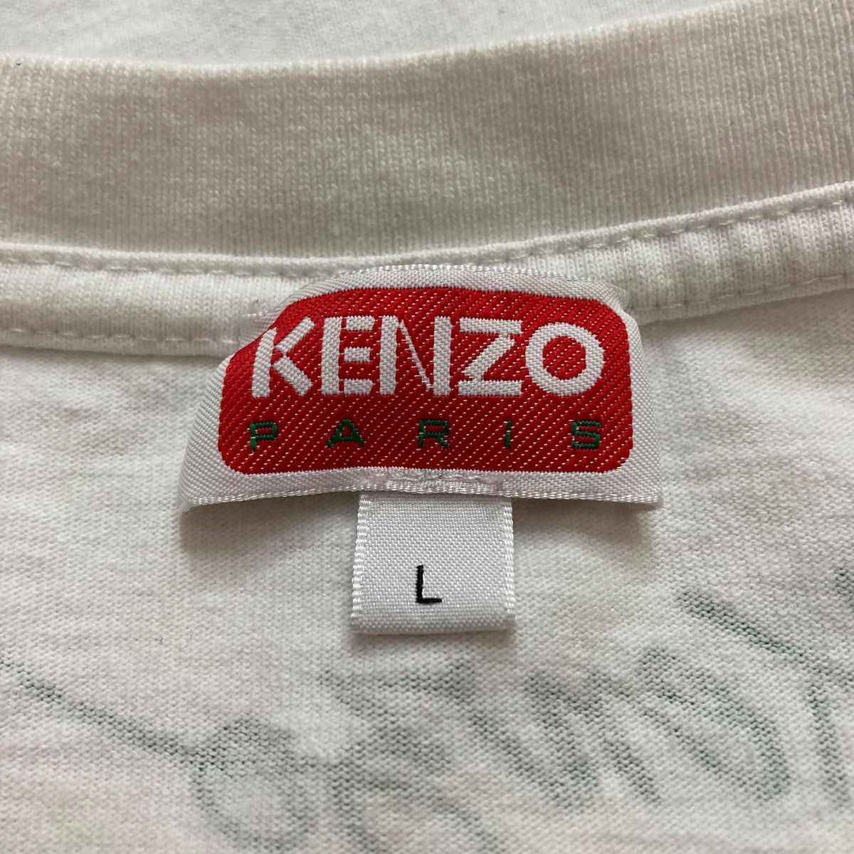 KENZO フラワープリントTシャツ 古着・中古-5枚目のアイテム画像